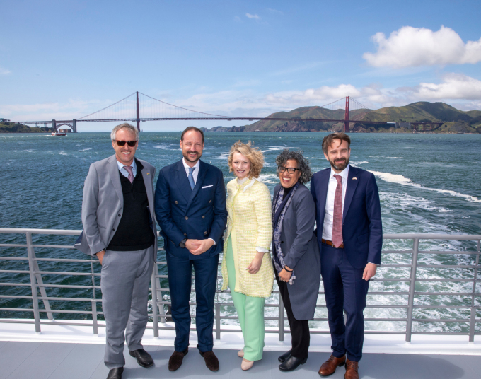 The authorities have plans for the electrification of the ferries on San Francisco Bay. Photo: Tom Hansen / Innovation Norway